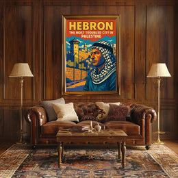 Hebron The Most Troubled City in Palestine Poster