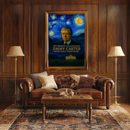 Jimmy Carter 39th President of the United States Presidential Masterpiece Series Poster
