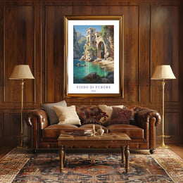 Furore Fjord Scenic Travel Poster PosterGoat