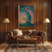 Liberty Enlightening the World Artistic Poster