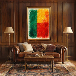 Vibrant Abstract Composition Abstract Poster