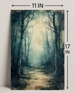 Enchanted Forest Path Poster