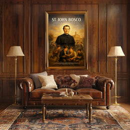 St. John Bosco Champion of Youth Poster
