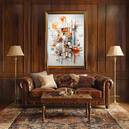 Geometric Harmony Poster PosterGoat