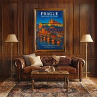 Prague The Heart of Europe Poster