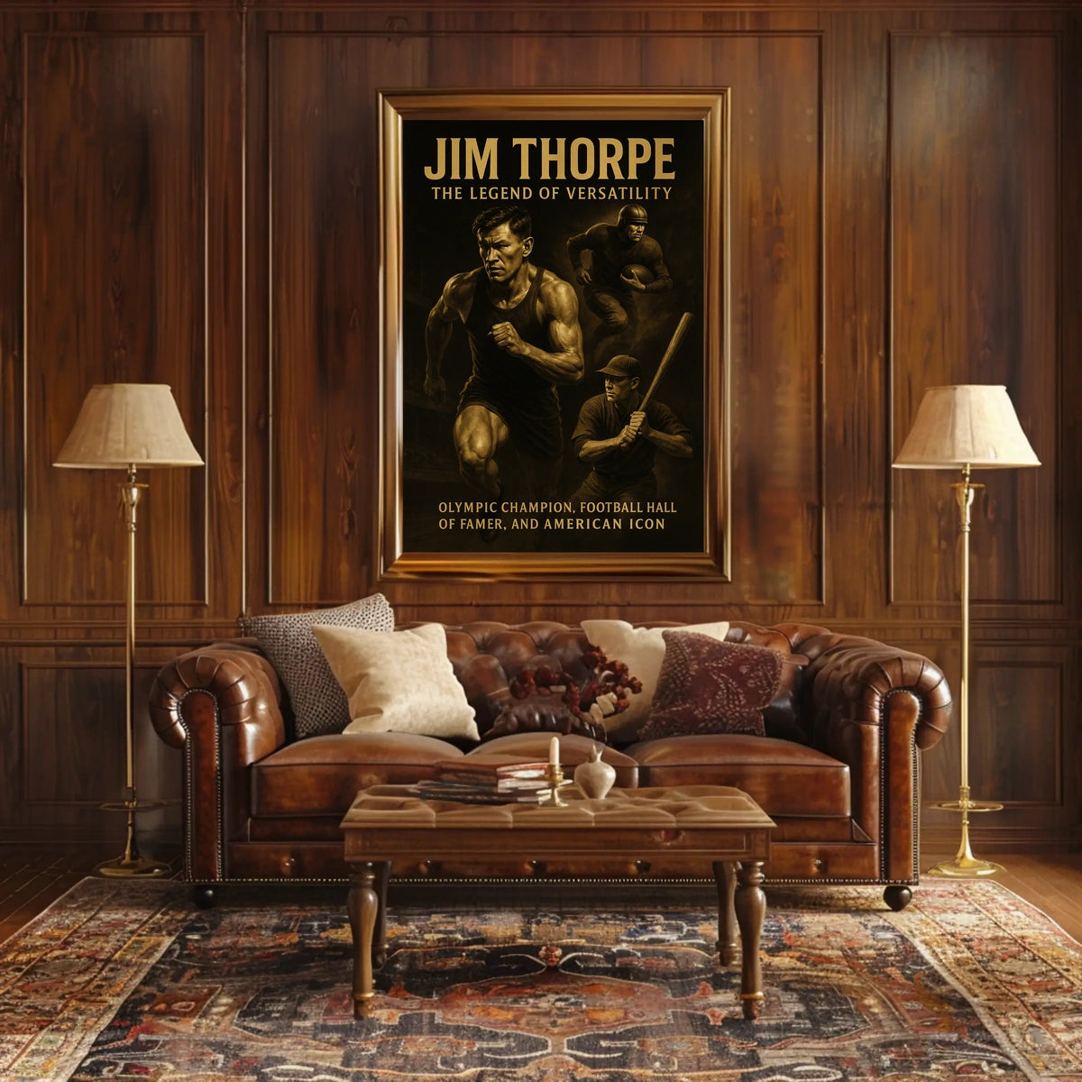 Jim Thorpe The Legend of Versatility Jim Thorpe Poster