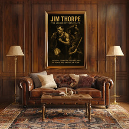 Jim Thorpe The Legend of Versatility Jim Thorpe Poster