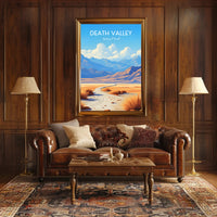 Death Valley National Park Adventure National Park Poster