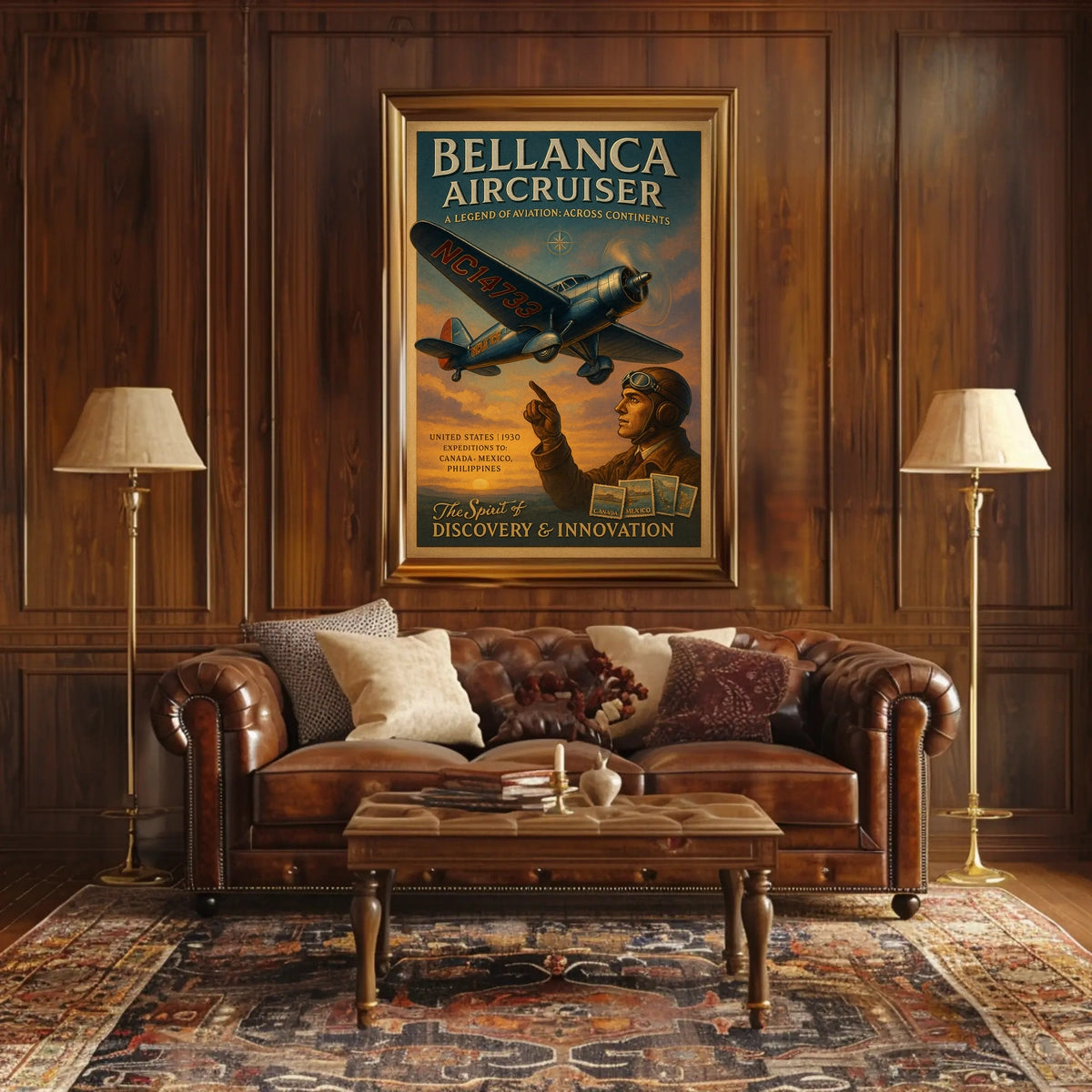 Bellanca Aircruiser A Legend of Aviation Poster