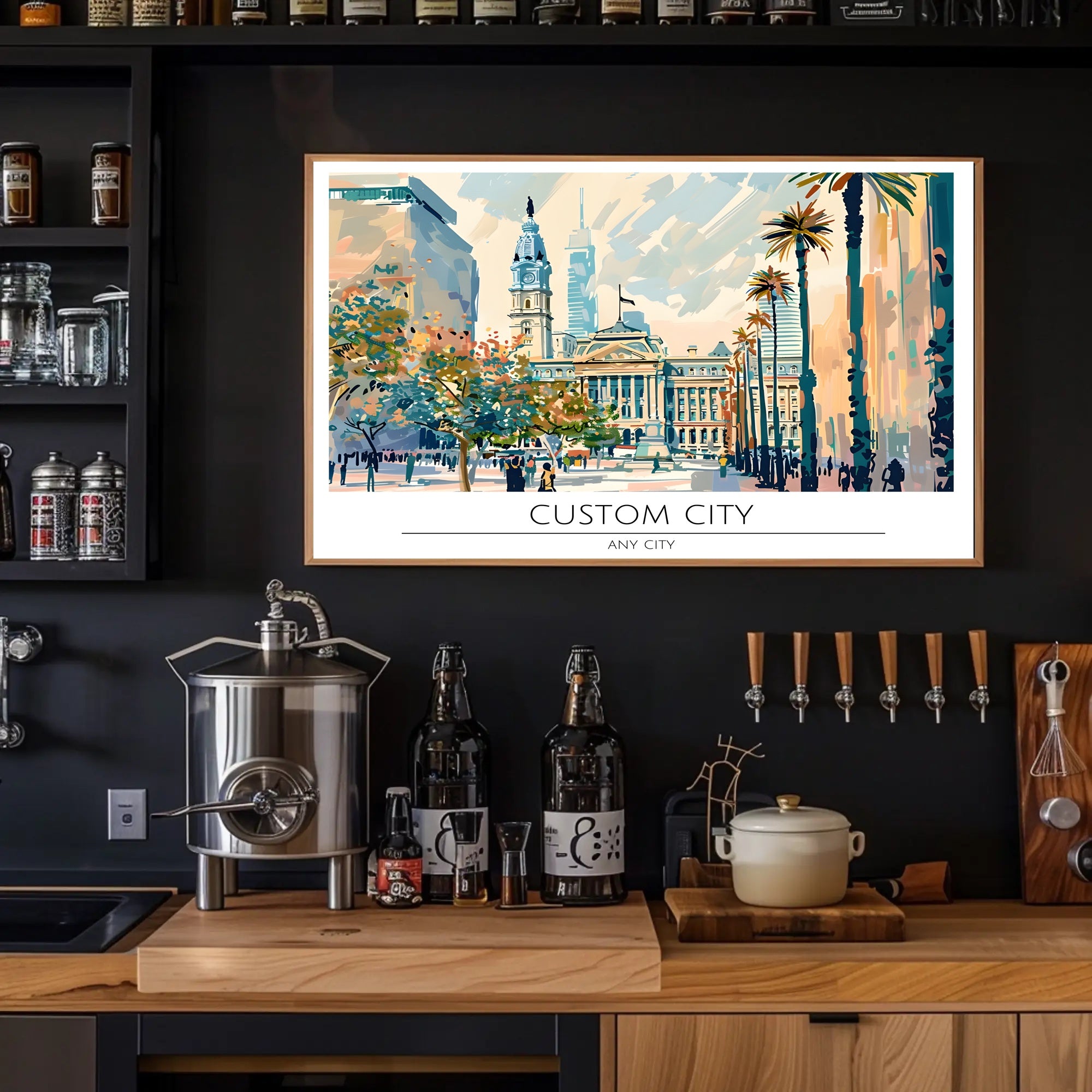 Urban Dreamscape Poster