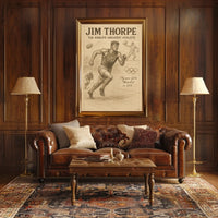 Jim Thorpe Celebrating the Worlds Greatest Athlete Poster