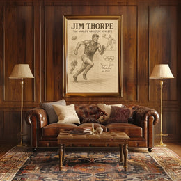 Jim Thorpe Celebrating the Worlds Greatest Athlete Poster