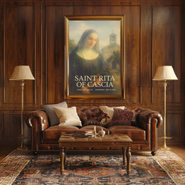 Saint Rita Of Cascia Poster