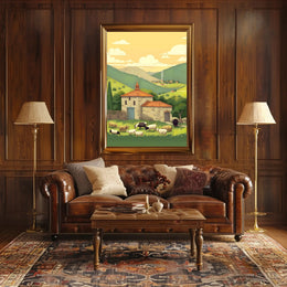 Pastoral Tranquility Poster