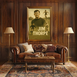 Jim Thorpe Athletic Legend Poster