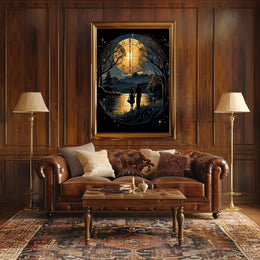 Romantic Cosmic Illusionary Fantasy Art Poster