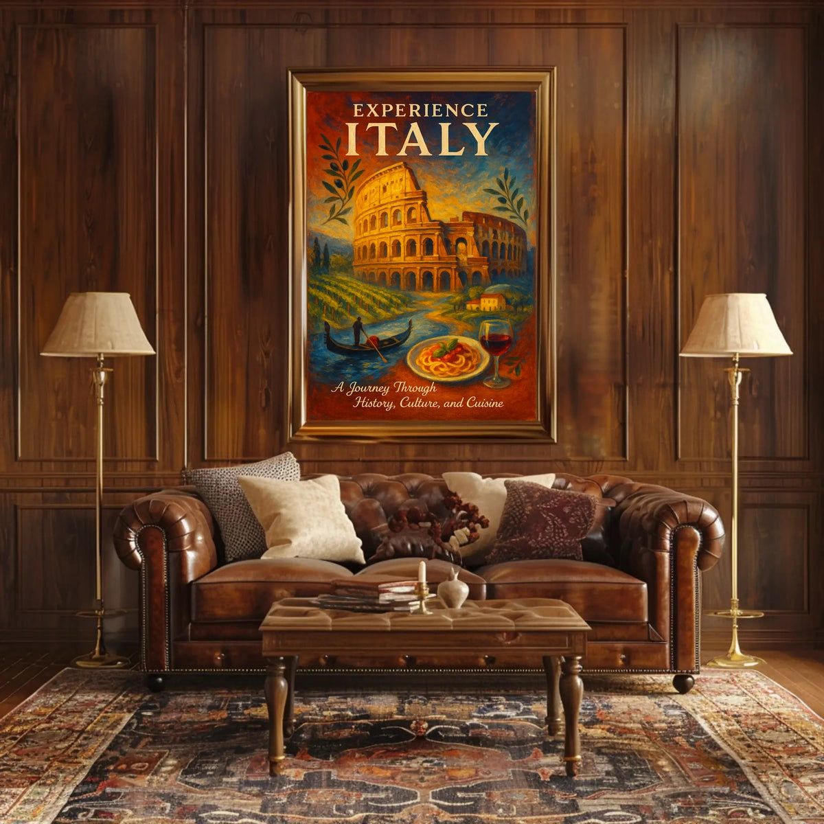 Experience Italy Poster
