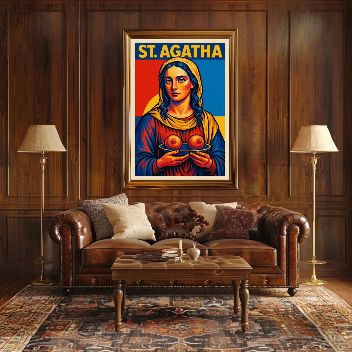 St. Agatha Poster
