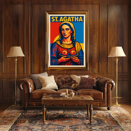 St. Agatha Poster
