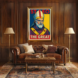 Saint Leo the Great Poster