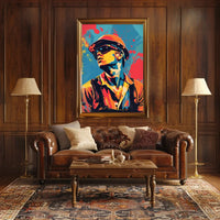 Abstract Modern Art Interpretation Poster