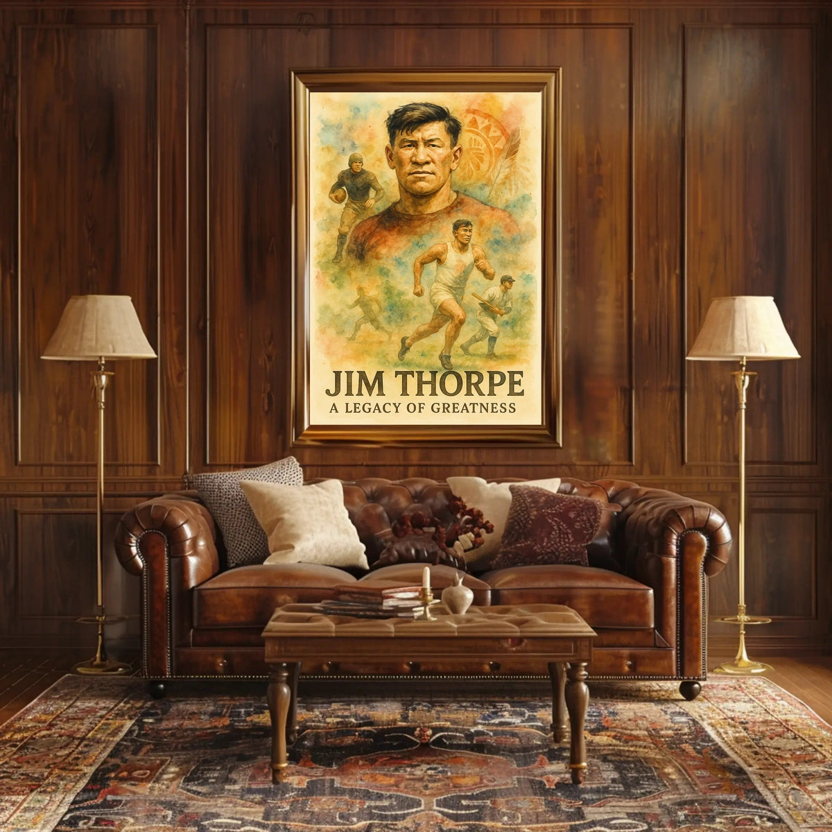 Celebrating Jim Thorpe Poster