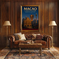 Macao A Fusion of Cultures Poster