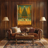 Christmas in Manhattan Poster