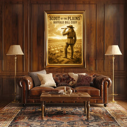 Buffalo Bill Cody Scout of the Plains Poster PosterGoat