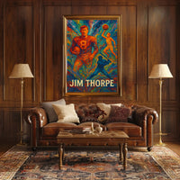 Jim Thorpe Athletic Legend Poster