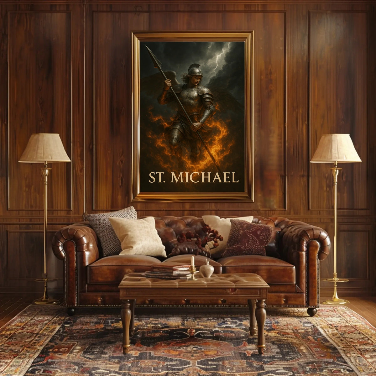St. Michael Angelic Warrior Poster