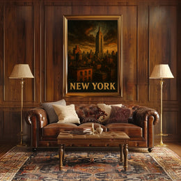 New York Skyline Poster