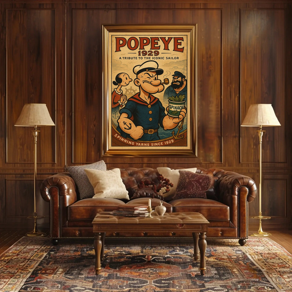 Popeye 1929 Art Poster POP-113