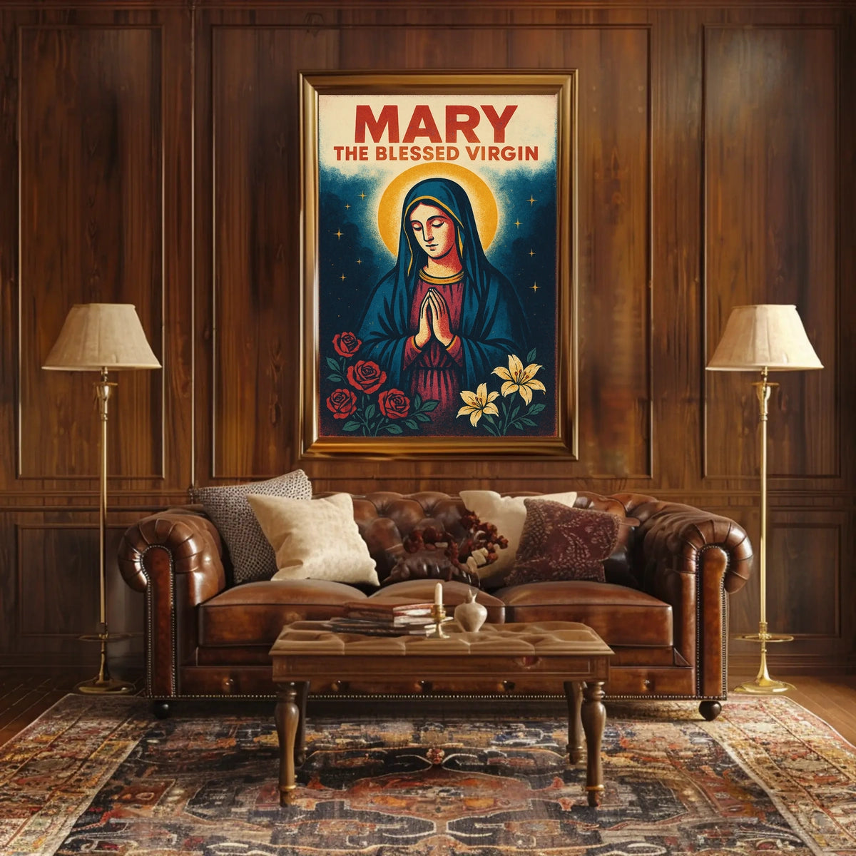 Mary The Blessed Virgin Poster