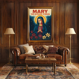 Mary The Blessed Virgin Poster