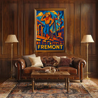 Fremont Cowboy Poster