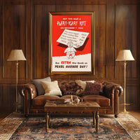 Pearl Harbor Day War Bonds Promotion Poster PosterGoat