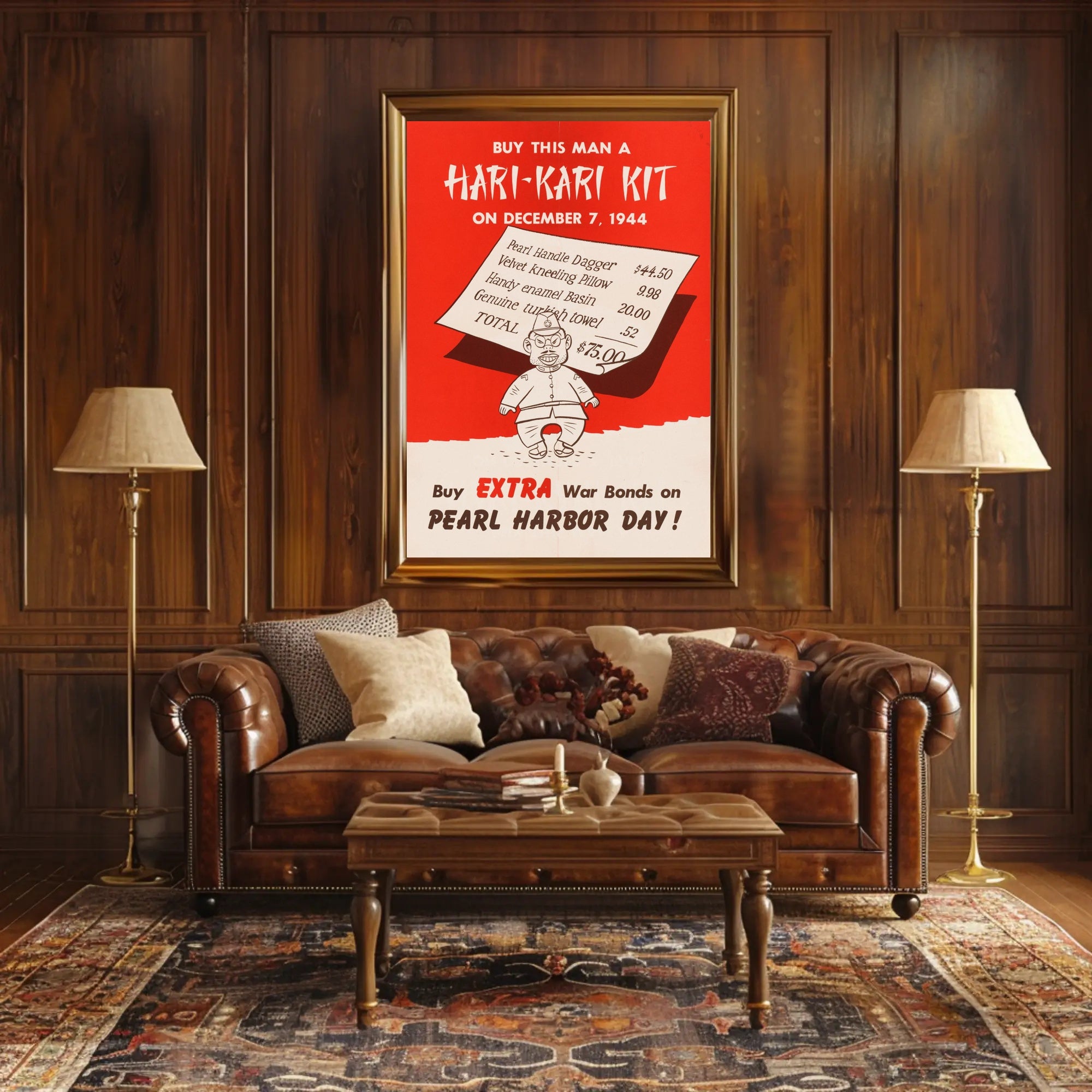 Pearl Harbor Day War Bonds Promotion Poster PosterGoat