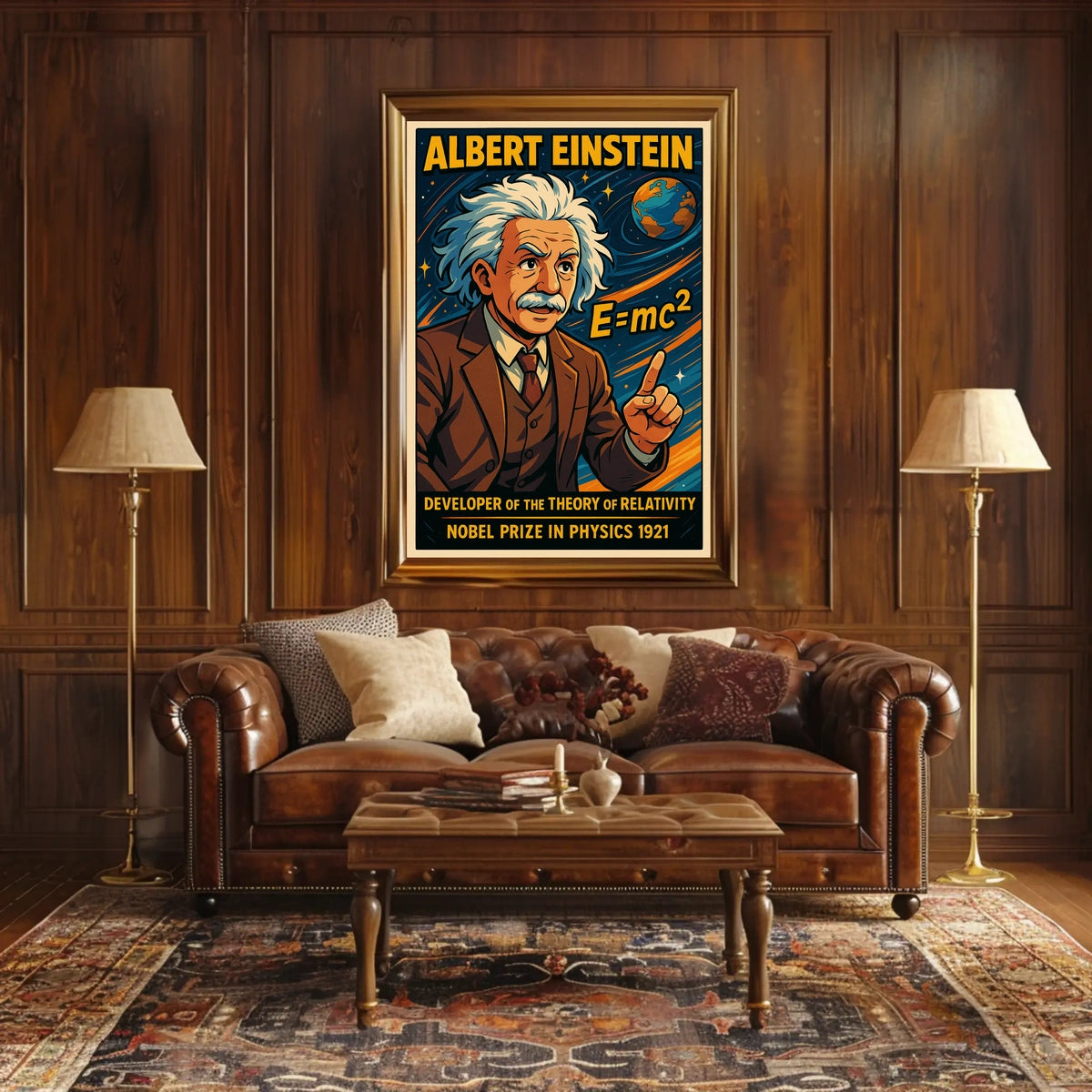 Albert Einstein Developer Of The Poster