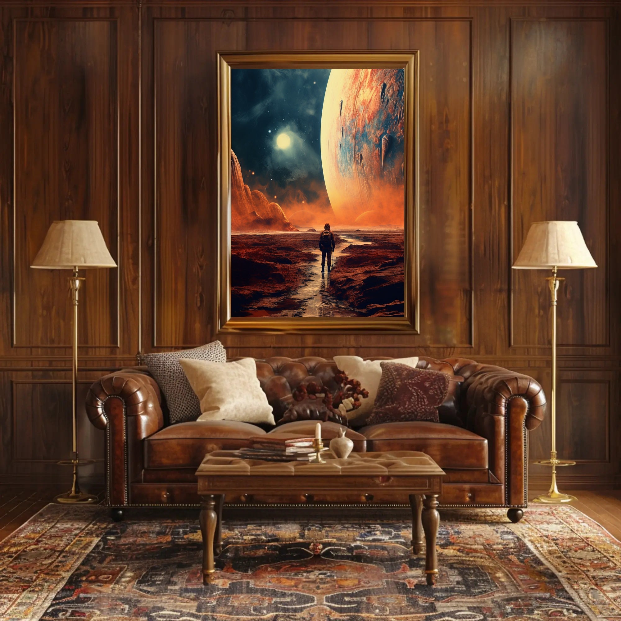 Journey To The Unknown Planet Poster PosterGoat