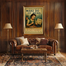 World War II Conservation Propaganda Poster