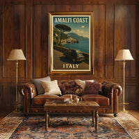 Amalfi Coast Italy Poster