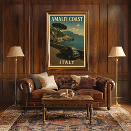Amalfi Coast Italy Poster