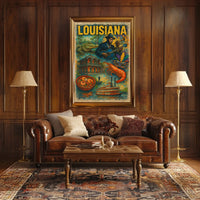 Louisiana Culture and Heritage Poster