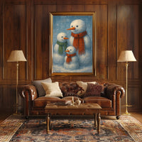 Winter Wonderland Snowmen Poster