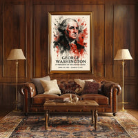 George Washington 1St President Poster