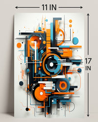 Geometric Abstraction Abstract Poster PosterGoat