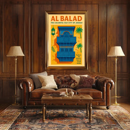 Al Balad The Colorful Old City Of Poster
