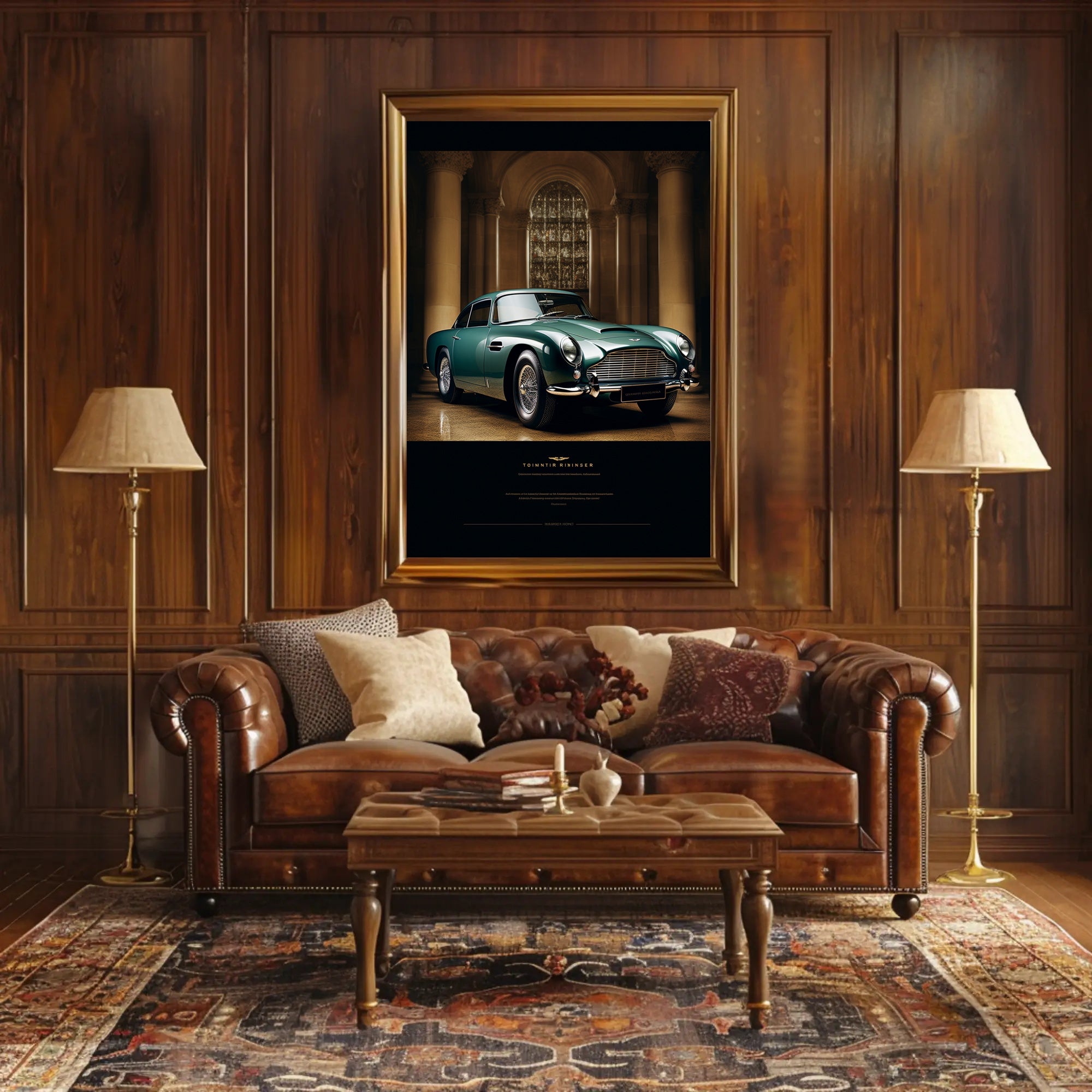 Classic Elegance on Display Poster PosterGoat