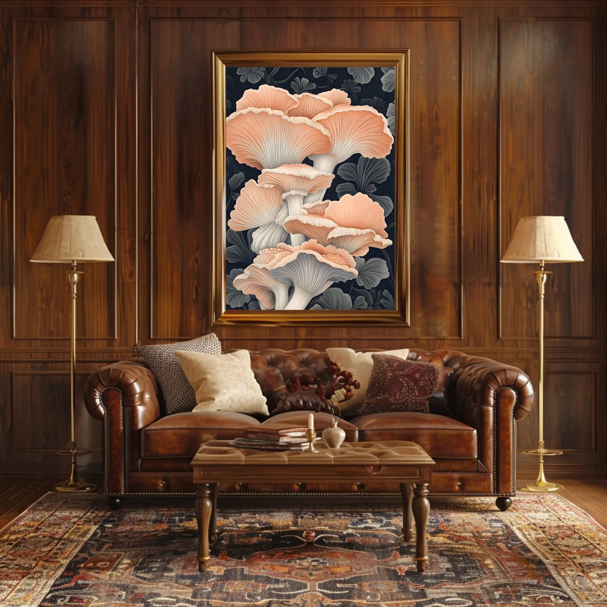 Enchanted Fungi Art Print Wall Decor